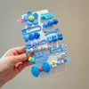 Pasador Chica Lindo Pin Bb No Lastima el Cabello Pinza para el Borde del Cabello Cabello Roto Accesorios para el Cabello Pinza de Pato Pasador para Niña Peinado Infantil
