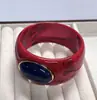 Nova Coleção de Pulseiras de Resina Vintage Transfronteiriças para Mulheres, Pulseira Exagerada de Aba Larga com Pedras, Acessórios de Joias Europeus e Americanos