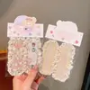 Diadema de Encaje Tejido para Niños con Cierre Mágico, Parche para Flequillo de Bebé, Accesorio para el Cabello para Niñas, Parche para el Cabello, Diadema
