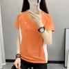 Nueva Camiseta de Manga Larga de Secado Rápido para Exteriores de Otoño Ropa de Montañismo para Mujer Cuello Alto Deporte Fitness Running Top Elástico para Mujer