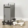 Soporte móvil para torre de computadora de escritorio, base de caja simple para uso doméstico con ruedas, estante de almacenamiento ajustable en altura