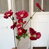 Flor de Seda de Loto Plateado Artificial Flor de Begonia Pasillo de Boda Decoración Suave para el Hogar Arreglo Floral Materiales Florales DIY Venta al por Mayor Decoración de Sala de Bodas