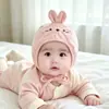 Chapéu para Bebês e Crianças Pequenas para Primavera e Outono, Quente e Protetor Solar, Touca Fina para Recém-Nascidos para Meninos e Meninas, Touca de Puxar com Proteção para as Orelhas para Bebês Pequenos