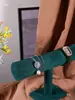 Soporte de Exhibición de Pulseras de Terciopelo, Soporte para Relojes, Goma para el Cabello, Estante de Almacenamiento para Pulseras, Pulsera de Jade, Accesorios de Exhibición para Joyería