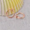 Brincos redondos estilo coreano quentes brincos falsos 13MM clipe de orelha com mola invisível sem furo joias de orelha personalizadas atacado