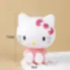 Accesorios de Decoración de Pasteles Modernos Geniales Conejito Rosa Gatito Cachorro Perro de Orejas Grandes Toppers para Mesa de Postres de Cumpleaños