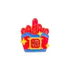 Broche Auspicioso e Festivo de Ano Novo, Pingente de Folha de Toranja para Afastar o Mau Olhado, Sino Protetor, Crachá Versátil com uma Personalidade Moderna