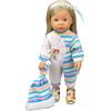 Ropa de muñeca de 30 cm traje muñeca de simulación de salón de 14 pulgadas ropa de una pieza