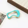 Pasador de Aleación de Gama Alta Transfronterizo para Mujer, Pinza Superior Lateral Irregular, Pinza de Pato en la Parte Posterior de la Cabeza, Pasador Fijo para Cola de Caballo