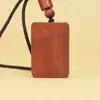 Amuleto de Madera Golpeada por el Rayo, Colgante Taoísta de Madera de Azufaifo Golpeada por el Rayo, Talismán, Accesorio Portátil, Colgante Sencillo, Suministros para Accesorios al por Mayor