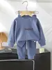 Ropa de casa de otoño e invierno para niños, Ropa de otoño para bebé, Pantalones largos, Conjuntos de ropa interior térmica para bebé, Ropa nueva para niños y niñas, Ropa para niños