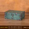Caja de Almacenamiento Antigua de Madera Caja de Almacenamiento de Joyería Cosméticos de Escritorio Caja de Madera Caja de Accesorios para Manualidades Caja de Tesoros de Juguetes