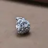Pingente Céu Negro Grande de Prata Pura S999 Contas de Buda Estrela Lua Bodhi Pulseira Wenwan Xizang Acessórios Acessórios Pixiu Atacado
