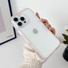 Estilo Ins Carcasa de Acrílico Transparente Dos en Uno para Teléfono Móvil Adecuada para Iphone16Promax/15/14 Elegante