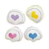 Peluche Caricatura Orejas de Corazón Broche DIY Adorno de Corazón de Durazno Diadema Accesorios para Ropa Accesorios para Ropa Colgante