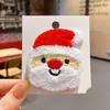 Diadema de Cabeza de Oso para Niños Tocado Navideño Regalo Pasador de Pelo de Lazo Femenino Pasador Accesorios para el Cabello Navideños