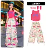 Disfraz de Jazz para Niña Traje de Chaleco Cool para Niña Ropa de Moda Trendy de Verano para Niñas Disfraz de Spice Girl Disfraz de Presentación