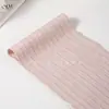 Tecido Listrado Renda Círculo Grande Lenço Materiais para DIY Tecido Feito à Mão Elástico de Cabelo Roupas Acessórios Têxteis para Casa