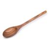 Juego de cocina de teca madera de acacia cocina espátula de mango largo espátula para platos espátula de madera maciza tenedor cocina antiadherente juego de 10 piezas