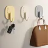 Ganchos Adhesivos, Ganchos Resistentes sin Taladro para Baño y WC, Ganchos Pegajosos de Montaje en Pared, Ganchos sin Rastro para Detrás de la Puerta, Ganchos Resistentes sin Taladro