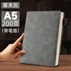 Caderno A4 Engrossado Novo 2026, Bloco de Notas Simples para Escritório, Diário, Caderno de Registro de Reuniões de Negócios