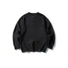 Marca de Moda Americana para Hombre North Boundary 2025 Invierno Nuevo Suéter con Cuello Henley para Hombre Chaqueta de Punto de Color Sólido