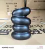 Nuevo Estilo Jarrón Espiral de Plástico Estilo Nórdico Contenedor Creativo para Arreglos Florales Adornos Jarrón para Flores Secas y Húmedas Imitación Esmalte Imitación Porcelana Maceta