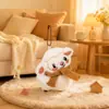 Llavero Colgante de Cordero de Peluche Divertido, Muñeca Linda de Dibujos Animados, Colgante para Bolso de Niña, Pequeño Regalo Barato