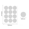 A5 Autoadesivo 60mm Adesivo Colorido Papel Couche Ponto Adesivo Mês Bolinhas Marca de Classificação Adesivo Redondo Manuscrito