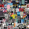 Banda Oasis. Adesivos de Grafite à Prova d'Água para Rocha. Estojo de Celular Criativo DIY Decoração de Guitarra Adesivos Transfronteiriço