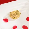 Colar Pingente Cadeado Folha de Bambu Tendência Nacional Ouro de Areia Vietnamita Artesanato Antigo Joias Estilo Chinês para Mulheres Fornecimento Direto do Fabricante