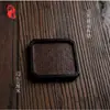 Tapete Marrom Tapete de Isolamento Térmico Seda de Bambu Coaster Carbonizado Quadrado Tapete de Chá para Cerimônia do Chá Suporte para Bule Suporte para Chá Suporte para Copo Acessórios para Conjunto de Chá Kung Fu
