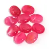 Contas Coloridas Acrílicas de Formato Irregular Jade Sintético Gradiente Duas Cores Oval Soltas Acessórios para Pulseira Colar Pingente DIY
