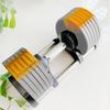 Halteres domésticos ajustáveis 32kg libras equipamento de fitness um segundo peso ajustável automático rápido 24 halteres incrementais