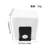 Compatible con Accesorios para Aspiradora Robot Midea W20 W20Pro Bolsas Desechables de Tela No Tejida para Recolección de Polvo Consumibles