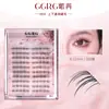Recomendado por Maquilladores Ggrg Pestañas Postizas Inferiores Estilo Coreano, Racimo Individual, Natural y Realista, Autoinjerto Air V