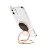 Explosivo Transfronterizo Teléfono Móvil Plegable Multi-Ling Anillo de Chismes Hebilla de Anillo de Metal Magnéticamente Succionable Soporte para Tablet para Coche en Vivo