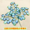 Hojas Artificiales de Manzana y Lichi con un Tacto Realista, Ramas y Hojas Falsas Recubiertas, Plantas Verdes para Paisajismo y Decoración de Otoño, Venta al por Mayor