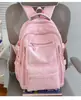 Nova Mochila Estilo College, Bolsa Escolar Leve e Fofa, Bolsa de Ombro Único para Alunos do Ensino Fundamental II e Ensino Médio, Mochila para Deslocamento para Estudantes Universitárias