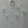 Gema Artificial Wuzhou con Forma de Huevo, Piedras Sueltas del Fabricante de Origen, Adecuadas para Joyería, Accesorios DIY y Arte de Uñas