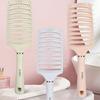 Pente de Costelas Especial para Mulheres Topo Craniano Alto Cabelo Fofo Modelagem de Cabelo Pente para Cabelo Longo Cabelo Cacheado Massagem Pente Grande para Cachos