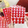 Pegatinas de Bandera Nacional Pegatinas para Cara Bandera Roja de Cinco Estrellas China Pegatinas Decorativas Ambiente Estudiantil Pegatinas de Corazón para Niños Paquete de 5