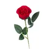 Rosa Individual Rosa de Seda Decoración para el Hogar Sala de Estar Flor Artificial Arreglo Floral de Rosas para Boda Herramienta DIY Flor Artificial