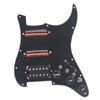 ST pastilla de panel simple doble pastilla de guitarra eléctrica simple de doble vía pequeña con corte interruptor de ruptura orificio para auriculares
