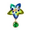 Broche Corsage Pin Europeo y Americano Elegante Estrella de Cinco Puntas Moda Súper Flash Cristal Hebilla para Chal Insignia Colgante Accesorios para Mujer