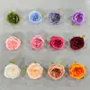 Flor de Austin Cabeza de Flor Artificial Flor Artificial Hecho a Mano Guirnalda DIY Accesorios Estilo Ins Floral Boda Ropa Decoración Flores Falsas Venta al por Mayor