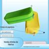 Estojo de caneta de silicone com zíper curto de cor sólida criativa para alunos do ensino fundamental, bolsa portátil de lápis de desenho animado de grande capacidade para design de figura