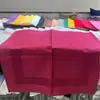 Pano de Guardanapo Espesso Premium de Algodão Puro Colorido Quente Feito Sob Medida 50*50cm Tecido com Borda de Cetim Adequado para Hotéis, Restaurantes e Salas de Estar