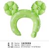 Popular en línea popular inflable accesorios para el cabello diadema forma de caricatura luz Película Película de aluminio globo decoración de fiesta puesto venta al por mayor regalo