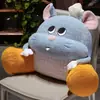 Cojín suave para mesita de noche con respaldo grande para cama de niños, cojín de lectura, cojín de soporte lumbar, cojín decorativo para sofá, almohada para estudiante de dormitorio